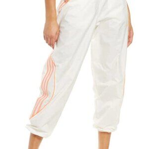 Adidas Originals Recycled Polyester Track Pants In Chalk White NWT